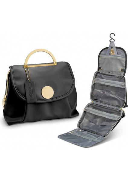 Seyahat Katlanabilir Su Geçirmez Yıkama Makyaj Organizatörü (Yurt Dışından)