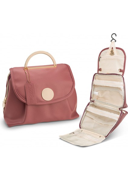 Seyahat Katlanabilir Su Geçirmez Yıkama Makyaj Organizatörü (Yurt Dışından)