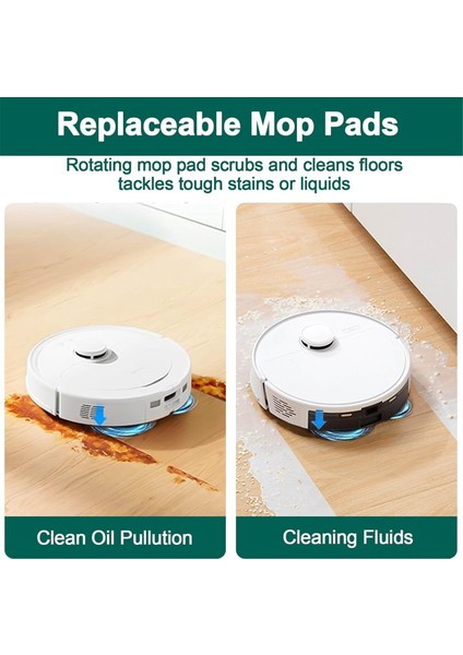 Roborock Q Revo, Qrevo Maxv, Qrevo S, Qrevo Pro, Qrevo Slim, P10, P10S, V20, P10S Pure, P20 Pro Elektrikli Süpürge Parçaları Için Paspas Pedi (Yurt Dışından) indirimleri