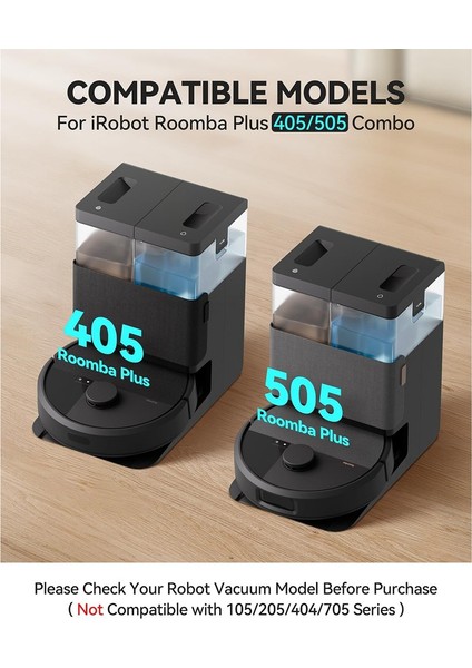 Irobot Roomba Plus 505/405 Combo Robot Süpürge Için 8 Parça Yedek Parça, Aksesuar Seti (Yurt Dışından) fiyatları