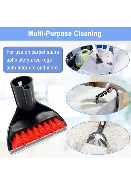 Bissell 1400B, 1400W, 1425, 1986, 2290A, 2458, 3194, 3353, 3588F Dayanıklı Leke Fırçası Aleti Yedek Parçası (Yurt Dışından) modelleri