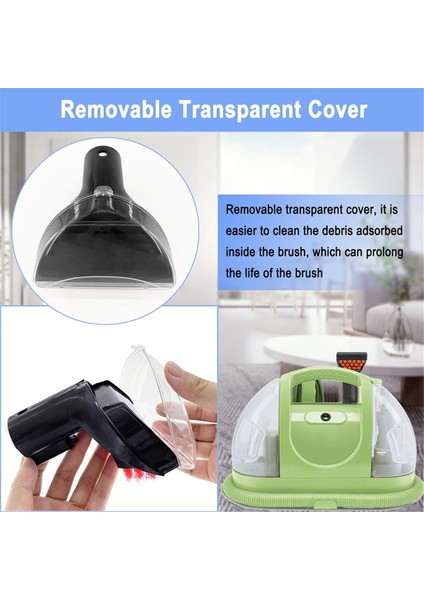 Bissell 1400B, 1400W, 1425, 1986, 2290A, 2458, 3194, 3353, 3588F Dayanıklı Leke Fırçası Aleti Yedek Parçası (Yurt Dışından) fırsatları