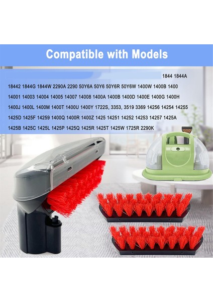 Bissell 1400B, 1400W, 1425, 1986, 2290A, 2458, 3194, 3353, 3588F Dayanıklı Leke Fırçası Aleti Yedek Parçası (Yurt Dışından) indirimleri