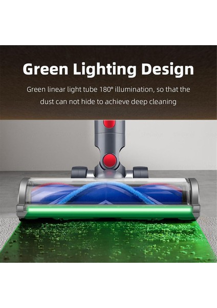 Dyson V7 V8 V10 V11 V15 Elektrikli Süpürge Başlıkları Için LED Farlı Hızlı Çıkarma Temizleme Başlığı (Yurt Dışından) fiyatları