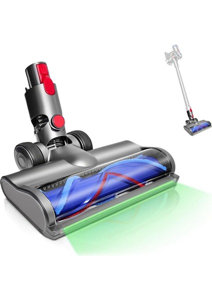 Dyson V7 V8 V10 V11 V15 Elektrikli Süpürge Başlıkları Için LED Farlı Hızlı Çıkarma Temizleme Başlığı (Yurt Dışından) modelleri