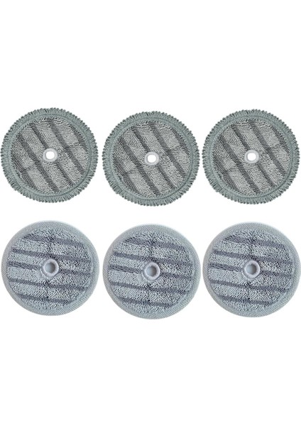 Lg A9 Buharlı Paspas Elektrikli Süpürge Aksesuarları Için 6 Adet Mikrofiber Paspas Pedi Yedek Parçası Elektrikli Paspas Bezi (Yurt Dışından)