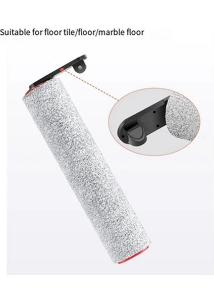 Dreame H14 Pro / H20 ULTRA/H30 Ultra / H13 Pro Zemin Fırçası ve Elektrikli Süpürge Aksesuarları Için 3 Adet Rulo Fırça (Yurt Dışından) indirimleri