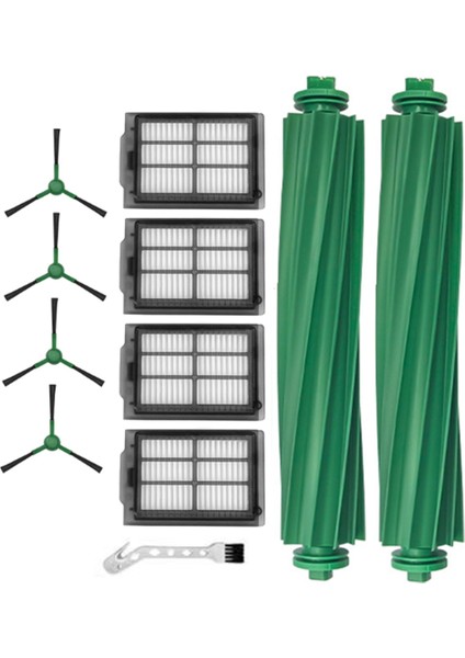 Irobot Roomba Plus 505 COMBO/405 Combo Elektrikli Süpürge Aksesuarları Için 11 Adet Ana Yan Fırça Filtresi Değişimi (Yurt Dışından) modelleri