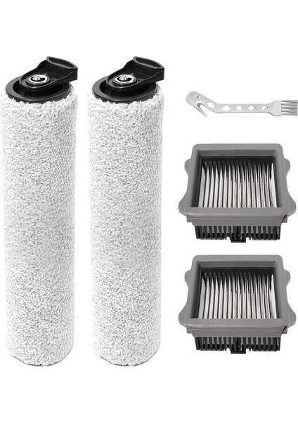 Tineco Floor One S5 Steam/ıfloor 5 Steam Islak ve Kuru Elektrikli Süpürge Aksesuar Seti Için Rulo Fırça Hepa Filtresi (Yurt Dışından)