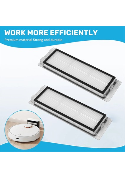 Xiaomi Robot Süpürge 1/1s SDJQR01RR SDJQR02RR SDJQR03RR Roborock S502-00 S5 Max S6 Ana Yan Fırça Filtresi (Yurt Dışından) indirimleri