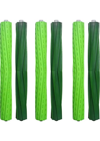 Irobot Roomba I, J ve E Serisi Için 3 Set Yedek Silindir Fırça, I3, I7, E5, J7, I4, I7+ Için Çok Yüzeyli Kauçuk Fırçalar (Yurt Dışından)