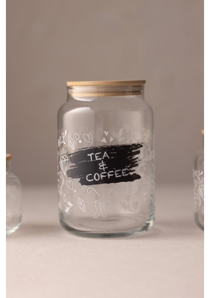 Siena Jar 3'lü Kavanoz Seti 970 cc/ 635 cc/ 430 cc