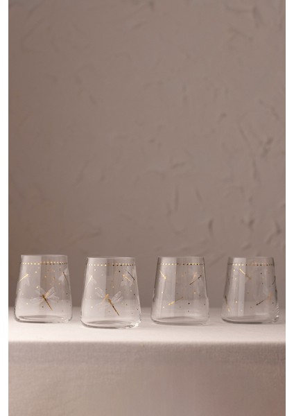 Dragonfly 4'lü Su Bardağı Seti 420 cc