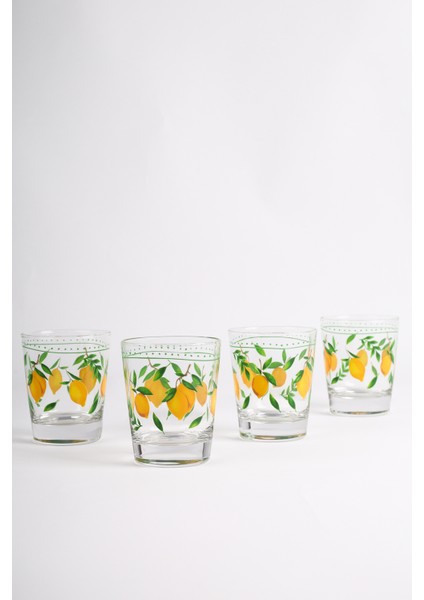 Bodrum 4'lü Su Bardağı Seti 275 cc