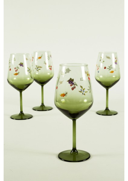 Jardin 4'lü Su Kadehi Seti 490 cc