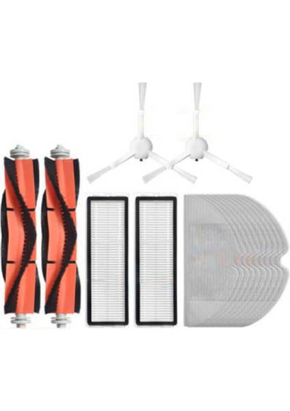 Xiaomi C1 Ana Fırça Filtresi Yan Fırça Aksesuarları Için Robotlu Süpürge Yedek Kiti (Yurt Dışından)