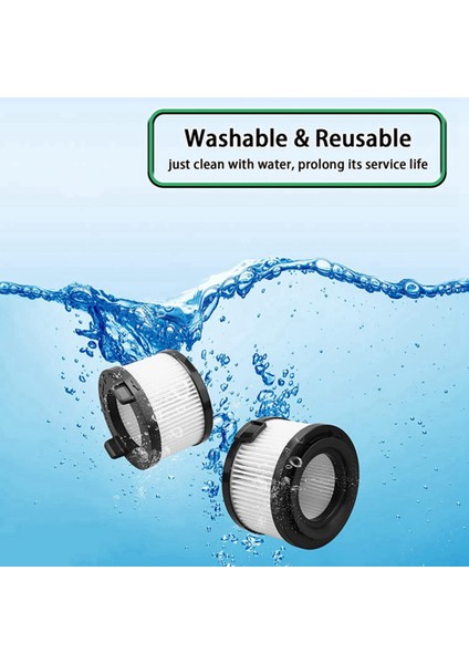 Vortexiq 40 Için Levoıt Elektrikli Süpürge Için Yedek Hepa Filtre, 2 Ana Filtre 3 Ön Filtre Parçası Vortexiq 40-Rf (Yurt Dışından) indirimleri