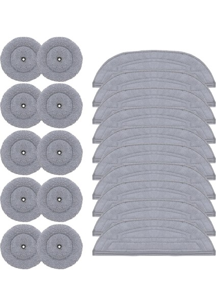 Roborock S8 Max/s8 Maxv Ultra Robot Süpürge Aksesuarları Yedek Parçaları Bez Paspas Bezleri (Yurt Dışından)