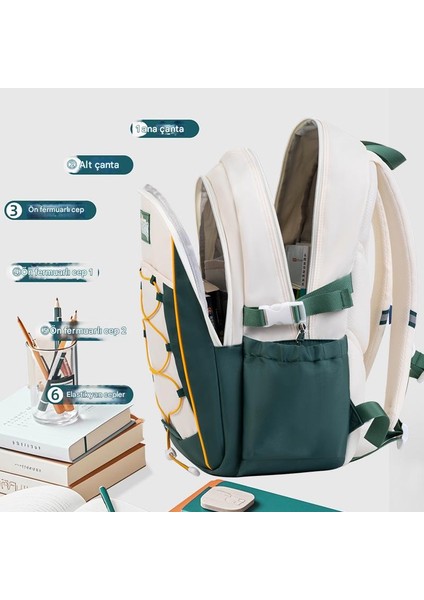 Seyahat Çantası Bagaj Sırt Çantası Hafif Büyük Kapasiteli Ortaokul Lise Sırt Çantası (Yurt Dışından) modelleri