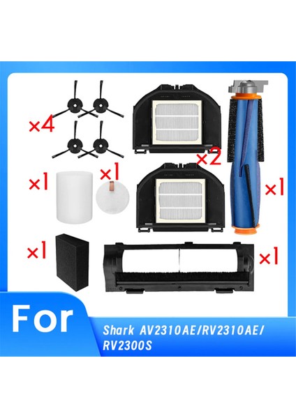 Shark AV2310AE/RV2310AE/RV2300S Matrix Yedek Parça Aksesuarları Ultra Dayanıklı Aksesuarlar (Yurt Dışından)