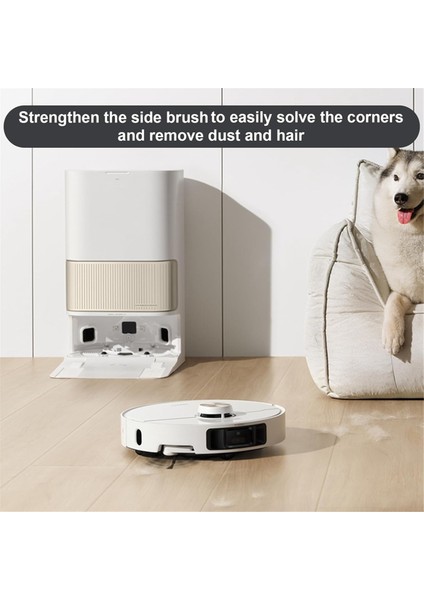 Dreame X40 Ultra Complete / L40 Ultra / X40 Master Için Yan Fırçalar Mova P50 Pro Ultra Vakum Yedek Parçaları (Yurt Dışından) fiyatları
