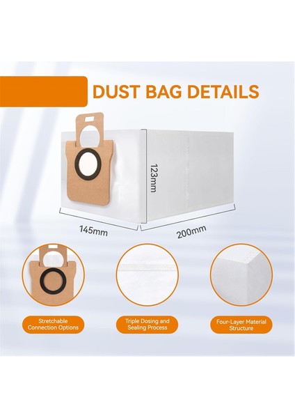 Dreame L20 ULTRA/L30 Ultra Robot Süpürge ile Uyumlu Yedek Parçalar Süpürge Aksesuarları Kiti (Yurt Dışından) fırsatları