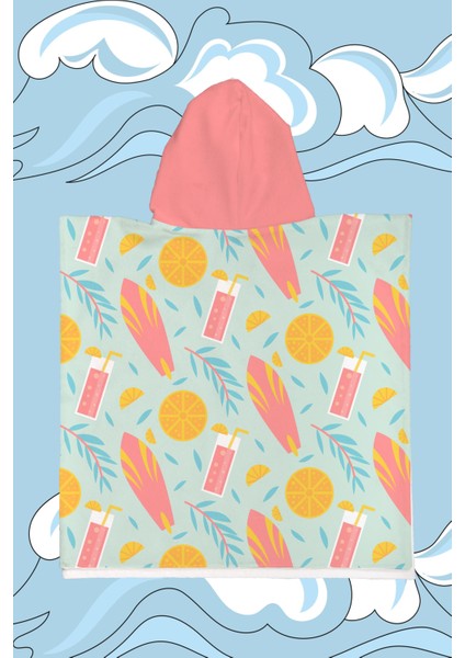 Pink Lemonade Çocuk Panço Plaj Havlusu fiyatları