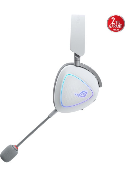 Rog Delta Iı Kablosuz Oyun Kulaklığı (50MM Titanyum Sürücüler, 10MM Süper Geniş Bant Mikrofon, 153-SAAT Pil Ömrü, Dualflow Ses, Bt, 2.4ghz, 3.5mm, Pc, Swıtch, Ps4, Ps5, Xbox Uyumlu) Beyaz fiyatları