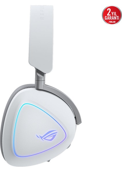 Rog Delta Iı Kablosuz Oyun Kulaklığı (50MM Titanyum Sürücüler, 10MM Süper Geniş Bant Mikrofon, 153-SAAT Pil Ömrü, Dualflow Ses, Bt, 2.4ghz, 3.5mm, Pc, Swıtch, Ps4, Ps5, Xbox Uyumlu) Beyaz modelleri