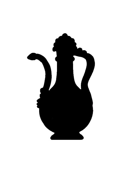 Paşa Ibriği Duvar Dekor Sticker 30 x 60 cm