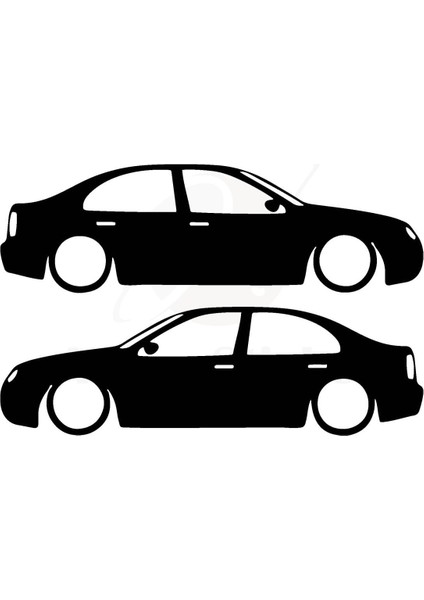 Gölge Oto Özel Yeni Sticker Siyah 20X7 cm
