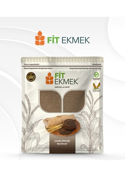 1 Adet Çavdar Lavaş Ekmeği 300GR