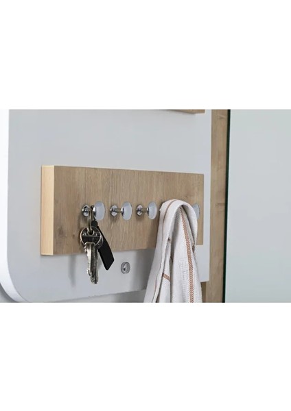 Elbise Askısı / Aynalı Askı / Dekoratif Askılık / Portmanto /duvar Askılık / Flora Dafne indirimleri