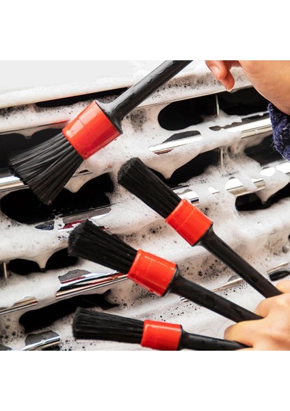 Oto Detay Fırça 5'li Kaliteli Farklı Boyutlarda 5 Adet Oto Araba Yıkama Klima Temizleme modelleri