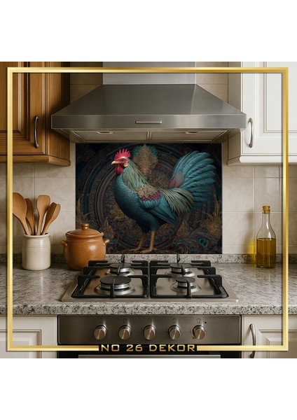 Temperli Cam Mutfak Tezgâh Arası modelleri