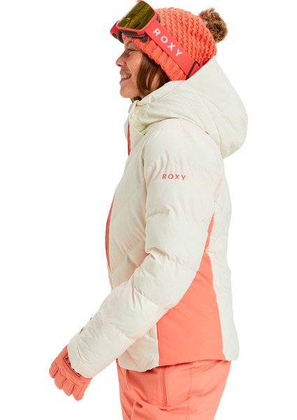 Snowdrift Jk Kadın Beyaz Snowboard Ceketi fiyatları