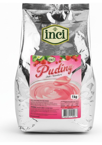 - Puding Çilekli 1 Kg.