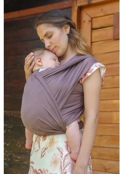 Esnek Wrap Sling – Vizon, Taupe