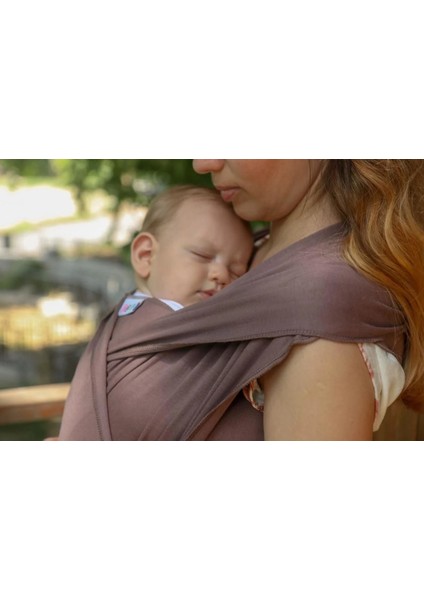Esnek Wrap Sling – Vizon, Taupe