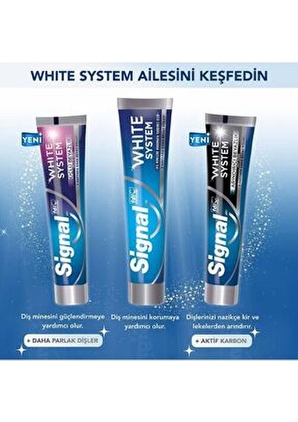 White System Diş Macunu 75 ml x 2 Adet