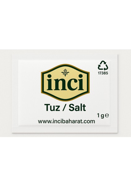 - Tek Kullanımlık Tuz (1 Gram - 3000 Adet)