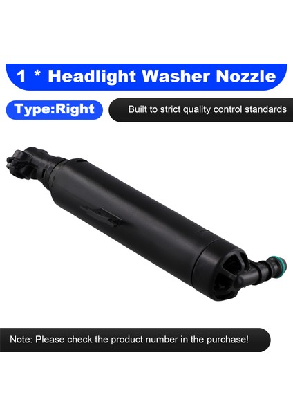 Araba Far Temizleme Yıkama Sıvısı Jet Yıkama Nozulu Sağ Için (Yurt Dışından) fırsatları