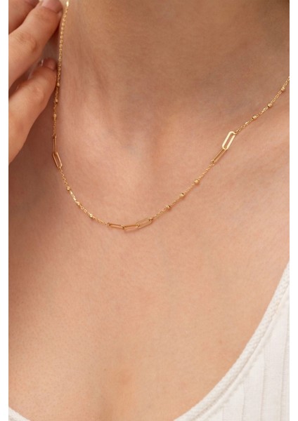 Ince Dorika Ataç Altın Zincir Kolye fırsatları