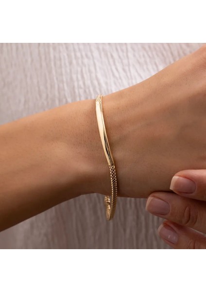 Unisex Model Altın Künye modelleri