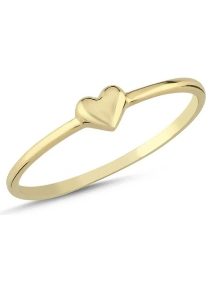 Nisera Lovely Minimal Kalp Altın Yüzük indirimleri