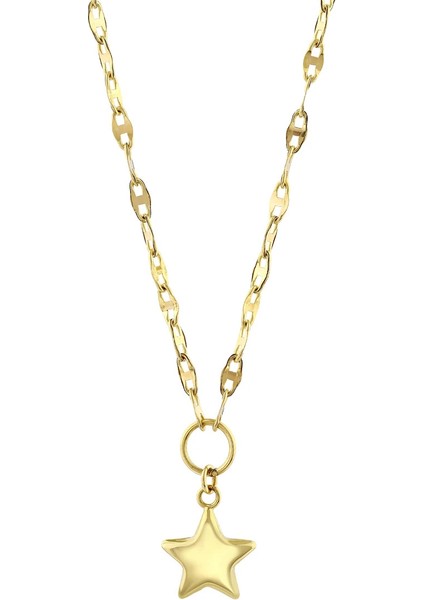 Nisera Yıldız Minimal Altın Kolye indirimleri