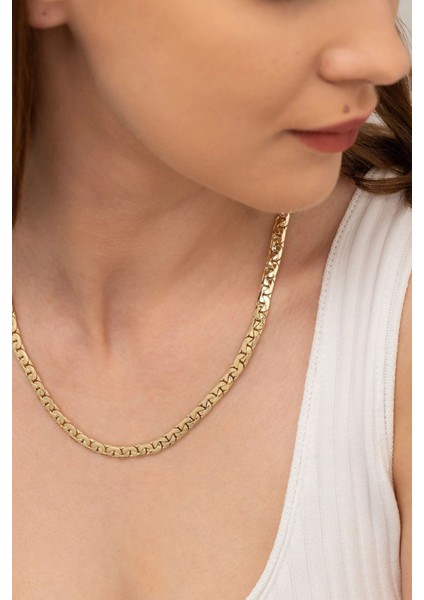 Puzzle Altın Zincir Kolye modelleri