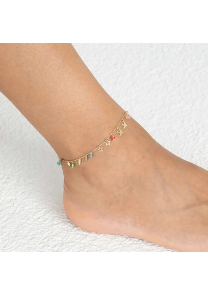 Renkli Altın Halhal