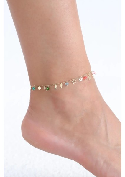 Renkli Altın Halhal