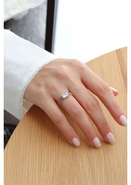 Rose Baget Altın Yüzük modelleri